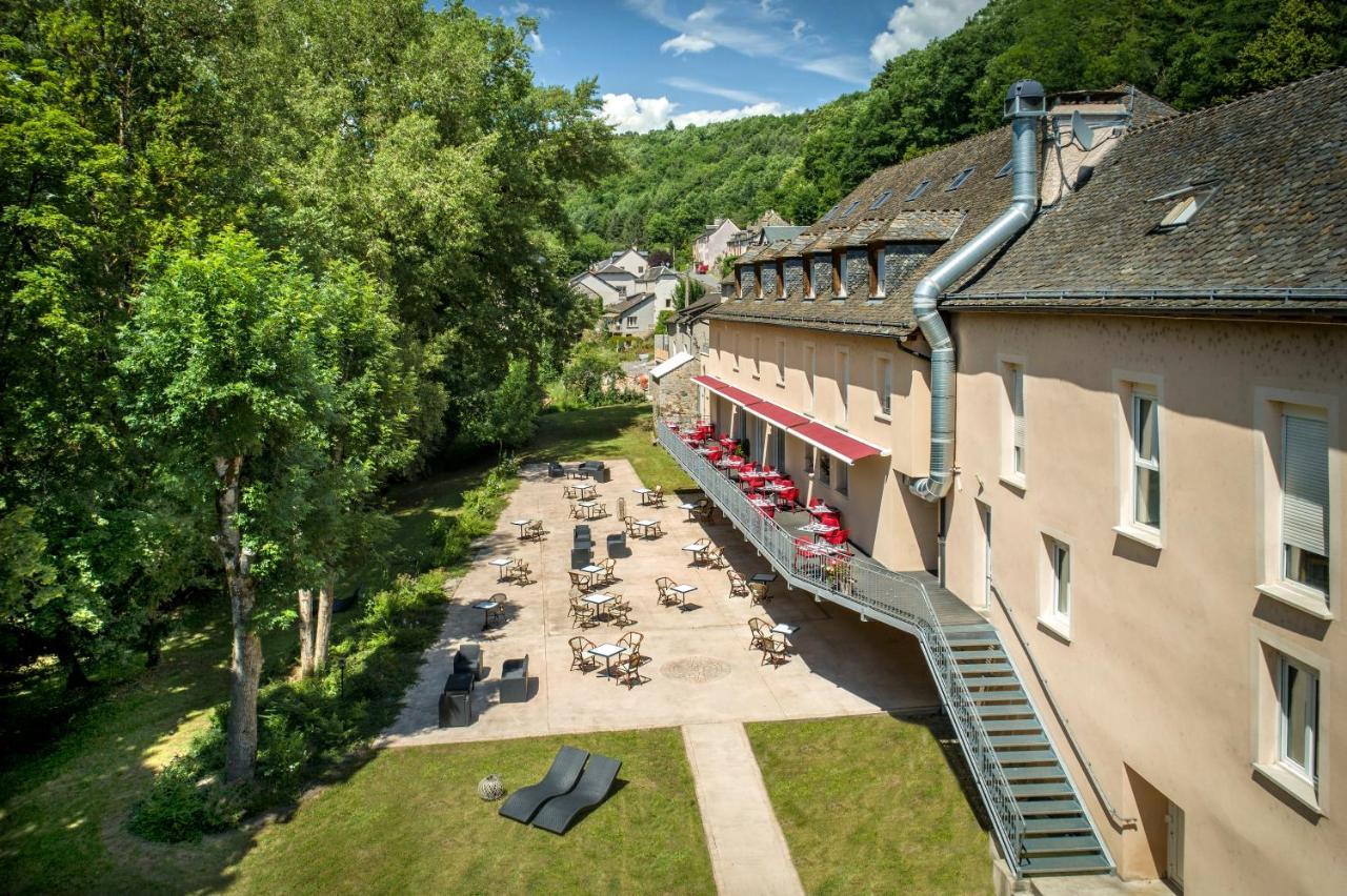 Logis Hotel Restaurant Les 2 Rives - A75, En Bordure De Riviere Banassac Exterior photo